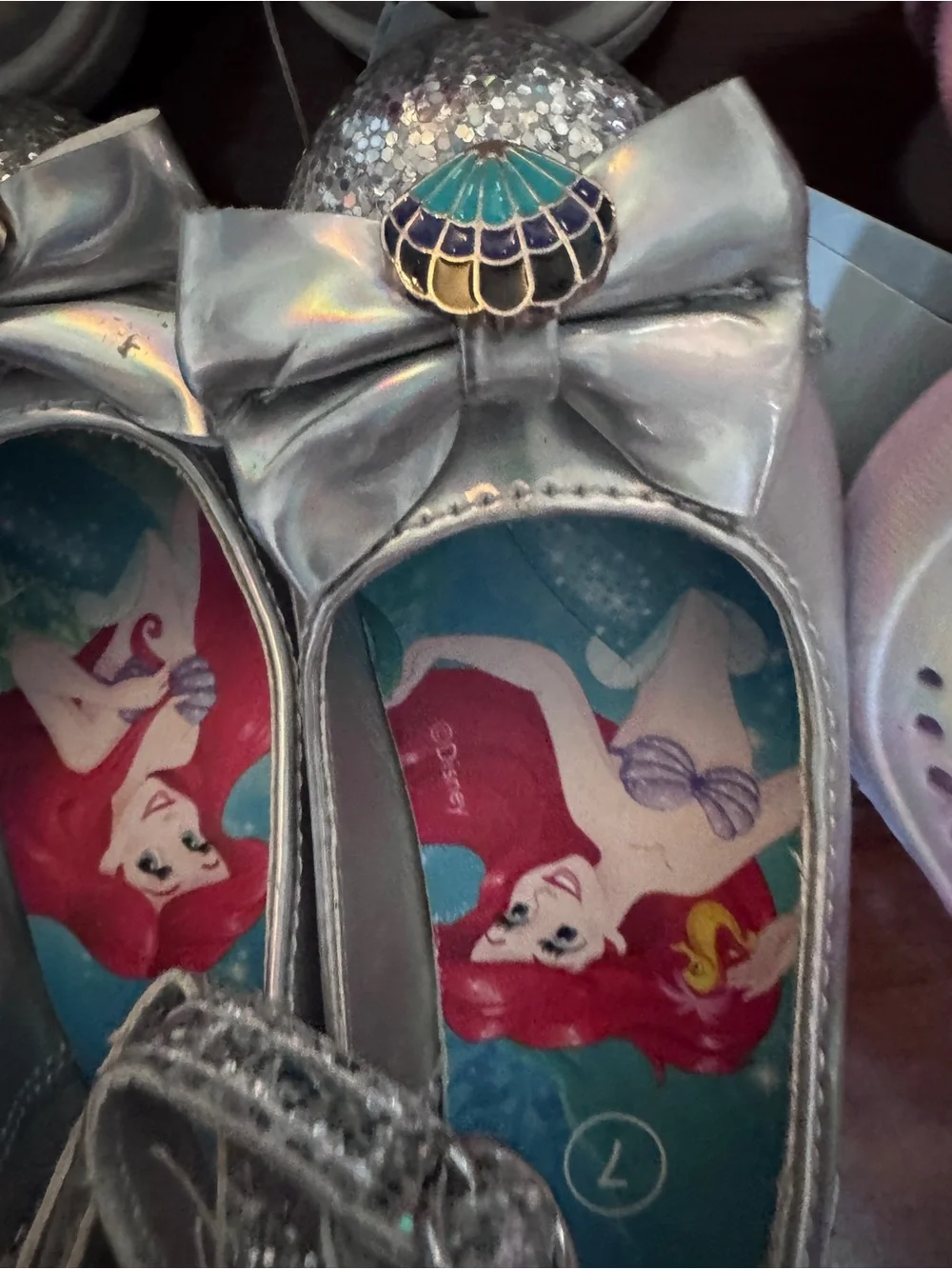 Cat & Jack Kids Pink, Blue, Mint & Silver Multi-Pack Sandal & Clog Lot - Picture 3 of 11